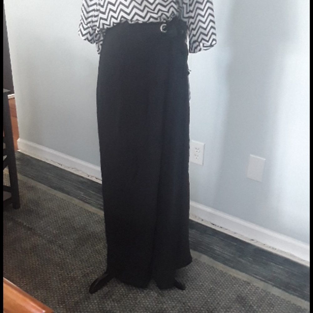Wrap style pants
